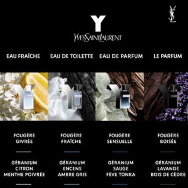 Promo Yves saint laurent y eau fraîche eau de toilette chez Nocibé