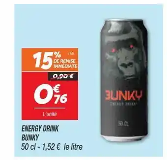 Netto Energy drink bunky offre