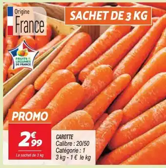 Netto Carottes offre