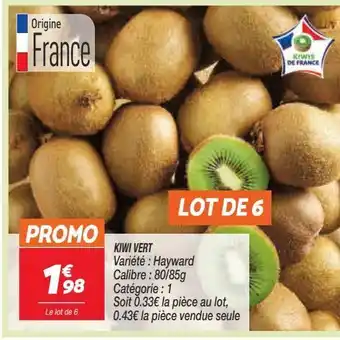 Kiwis vert