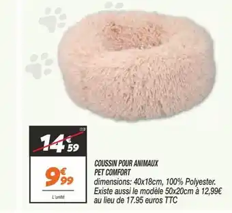 Netto Coussin pour animaux pet comfort offre