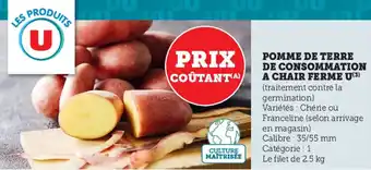 Super U Pomme de Terre de Consommation a offre
