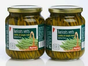 Auchan HARICOTS VERTS CUEILLIS ET RANGÉS MAIN EXTRA FIN offre