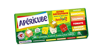Auchan BON PLAN SUR LA GAMME DE LA MARQUE APÉRICUBE offre