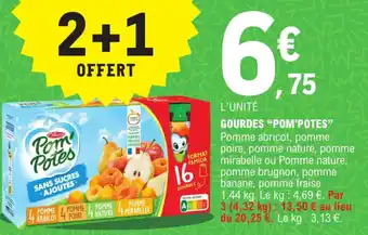 E.Leclerc Gourdes Pom'Potes offre