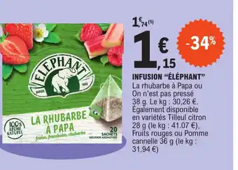 E.Leclerc Infusion Éléphant offre