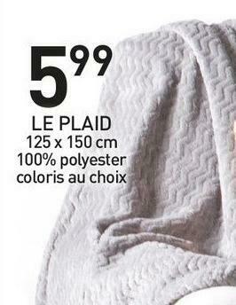 Stokomani LE PLAID offre