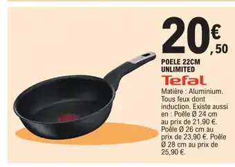 E.Leclerc Poele 22CM Unlimited offre