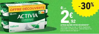 E.Leclerc Activia Nature Offre Découverte offre