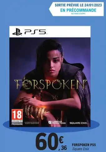 E.Leclerc Forspoken PS5 offre