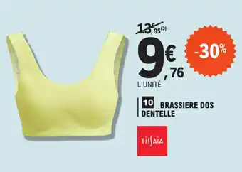 E.Leclerc Brassiere dos Dentelle offre
