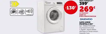 Super U Lave-Linge Frontal 8kg offre