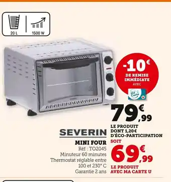 Super U Mini Four offre