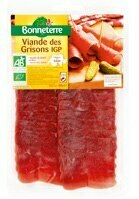 Viande des grisons IGP