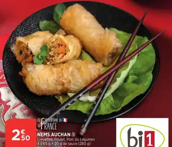 Bi1 Nems Auchan offre