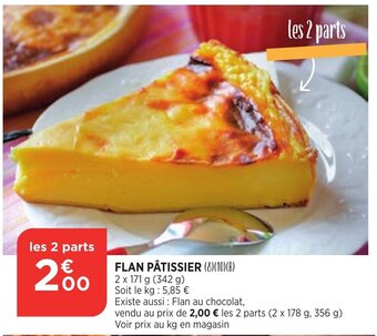 Bi1 Flan Pâtissier offre