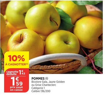 Bi1 Pommes offre
