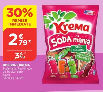 Bi1 Bonbons Krema offre