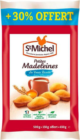 Match Petites madeleines offre