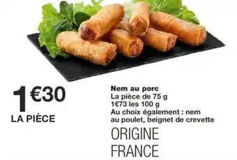 Monoprix Nem Au Porc offre