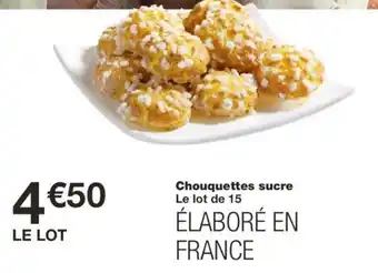 Chouquettes Sucre