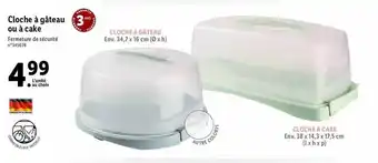 Cloche à Gâteau Ou à Cake