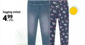 Lidl Jegging Enfant offre