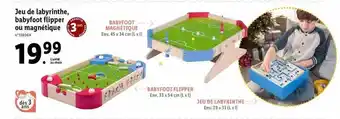 Jeu De Labyrinthe, Babyfoot Flipper Ou Magnétique