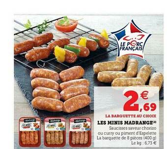 U Express Les Minis Madrange offre