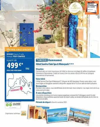 Lidl Tunisie Hammamet offre