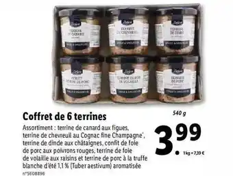 Lidl Coffret De 6 Terrines offre