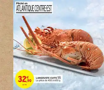 Intermarché Langouste Cuite offre