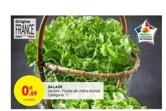 Intermarché Salade offre