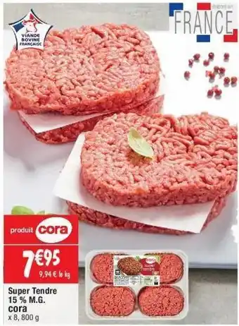Cora x Carrefour Viande hachée cora offre