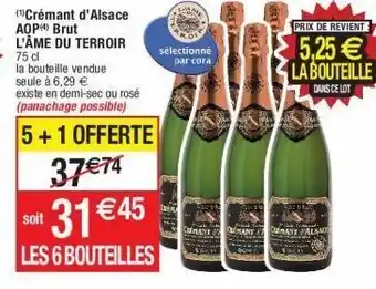 Cora x Carrefour Champagne brut offre