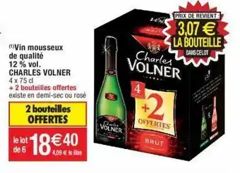 Cora x Carrefour Vin mousseux offre