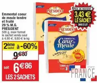 Cora x Carrefour Emmental président offre
