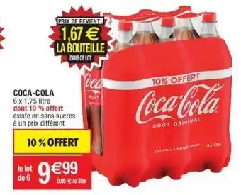 Cora x Carrefour Boissons coca cola offre