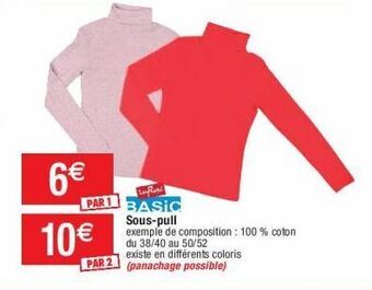 Cora x Carrefour Pull femme offre