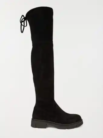Cuissardes suédines noires femme (36-41)