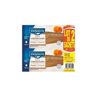 Auchan Supermarché Filets de harengs fumés delpierre offre