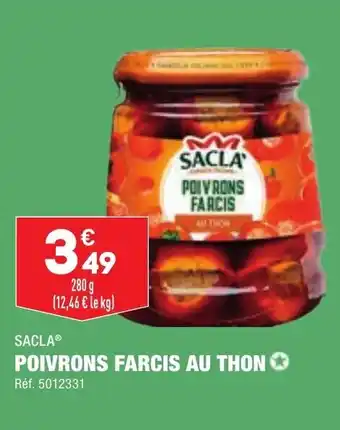 ALDI Poivrons farcis au thon SACLA offre