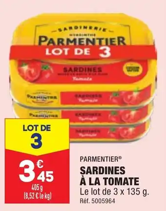 ALDI Sardines à la tomate offre