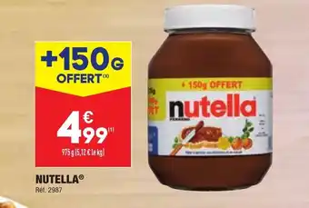 ALDI Nutella offre