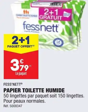 ALDI Papier toilette humide offre