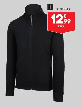 ALDI Veste polaire de travail offre