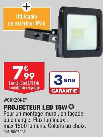 ALDI Projecteur les 15W offre