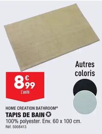 ALDI Tapis de bain offre