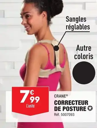 ALDI Correcteur de posture offre