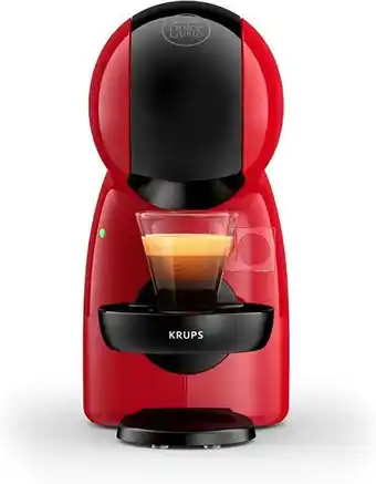 Krups nescafé dolce gusto piccolo xs rouge, machine à café ultra compact, cafetière à dosette, multi-boissons, intuitive, ...